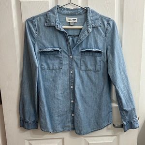 Button Up Chambray Shirt